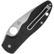 Spyderco Retract Linerlock Black G10 (Black) (3.38" Satin) [C276GP] - Image 2