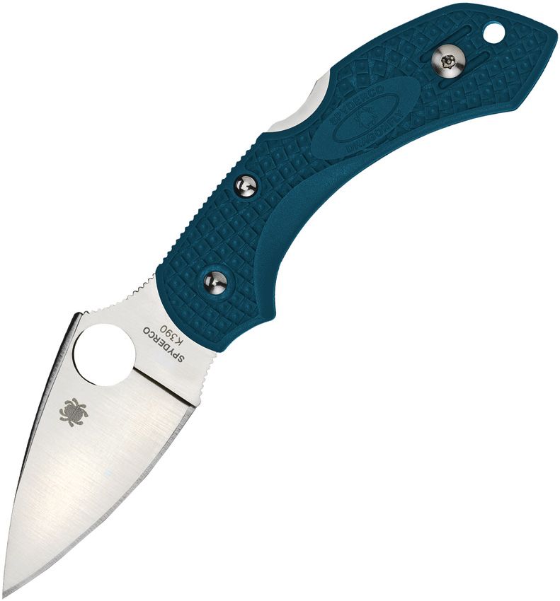 Spyderco Dragonfly 2 Lockback Blue (Blue) (2.25" Satin) [C28FP2K390]