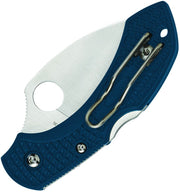 Spyderco Dragonfly 2 Lockback Blue (Blue) (2.25" Satin) [C28FP2WK390] - Image 2