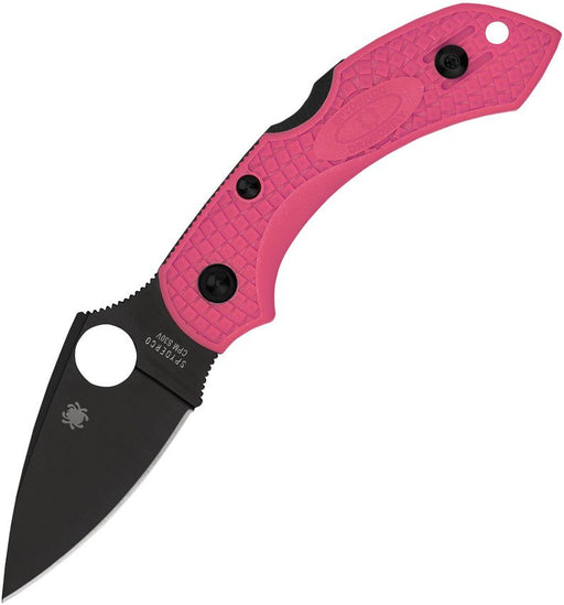 Spyderco Dragonfly 2 Lockback Pink Heal (Black) (2.25" Black) [C28FPPNS30VBK2]