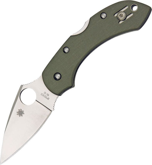 Spyderco Dragonfly (Green) (10" Satin) [C28GPFG]