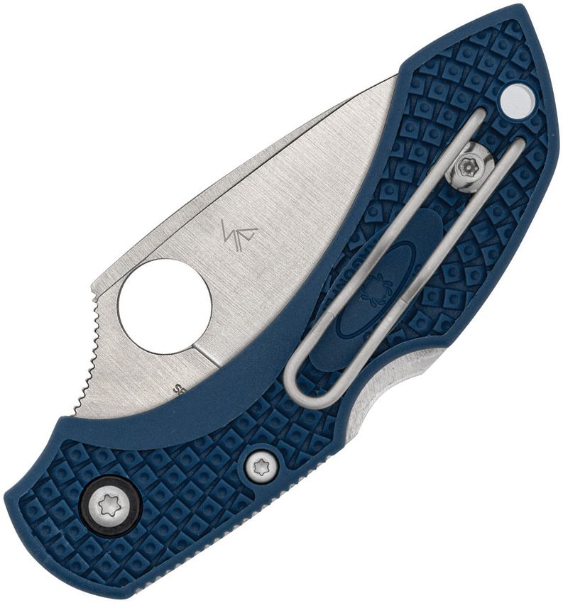 Spyderco Dragonfly 2 Lockback Cobalt (Blue) (2.25" Satin) [C28PCBL2] - Image 2