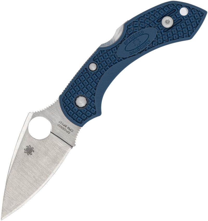 Spyderco Dragonfly 2 Lockback Cobalt (Blue) (2.25" Satin) [C28PCBL2]