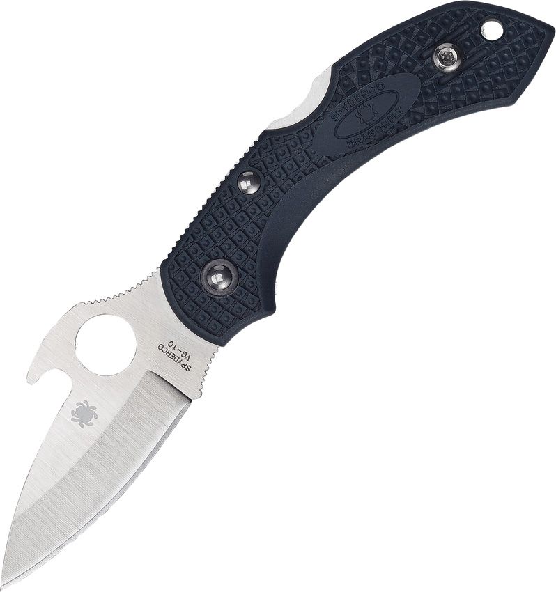 Spyderco Dragonfly 3 Lockback (Gray) (2.25" Satin) [C28PGYW2]