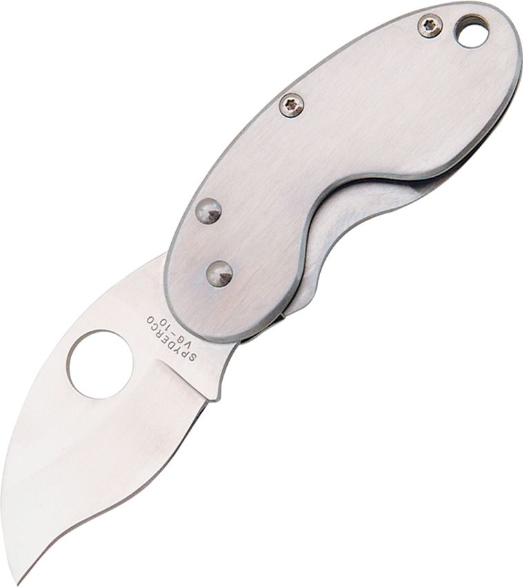 Spyderco Cricket (Stainless) (10" Satin) [C29P]