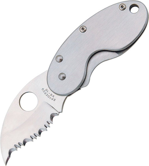 Spyderco Cricket (Stainless) (10" Satin) [C29S]