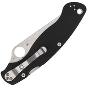 Spyderco Military 2 Compression Lock (Black) (4" Satin) [C36GP2] - Image 2
