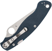 Spyderco Military 2 Compression Cobalt (Blue) (4" Satin) [C36GPCBL2] - Image 2