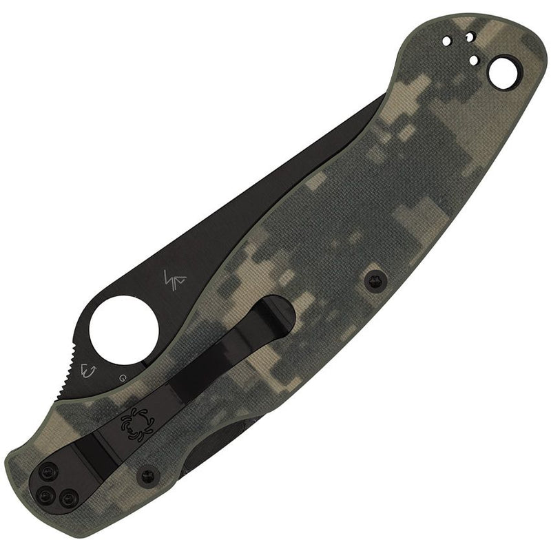 Spyderco Military 2 Compression Lock (Black) (4" Black) [C36GPCMOBK2] - Image 2