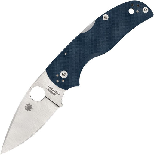 Spyderco Native 5 Lockback Blue Spy27 (Blue) (3" Satin) [C41GPCBL5]
