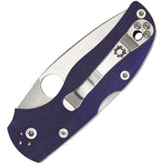 Spyderco Native 5 Lockback Blue (Blue) (3" Satin) [C41GPDBL5] - Image 2