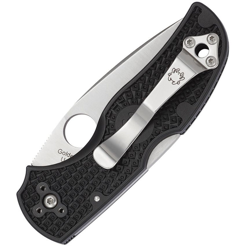 Spyderco Native 5 Lightweight (Black) (3" Satin) [C41PBK5] - Image 2