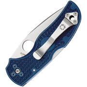 Spyderco Native 5 Blue (3" Satin) - Image 2