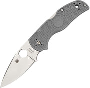 Spyderco Native 5 Lockback Maxamet (Gray) (3" Satin) [C41PGY5]