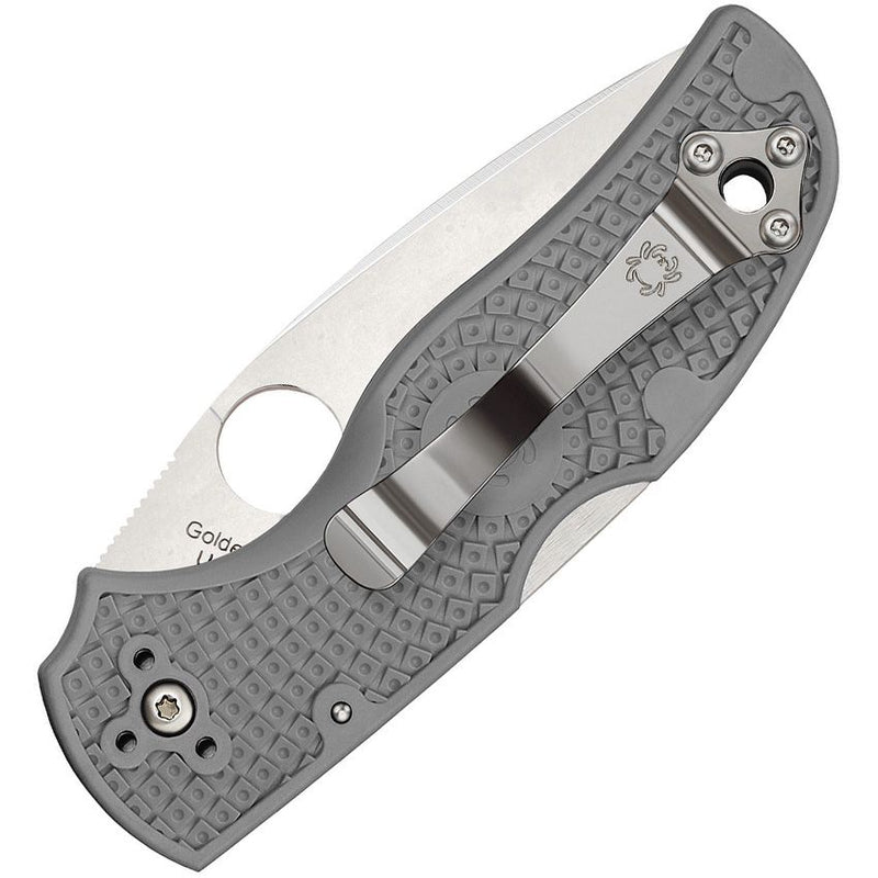Spyderco Native 5 Lockback Maxamet (Gray) (3" Satin) [C41PGY5] - Image 2
