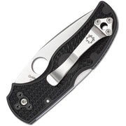 Spyderco Native 5 Lockback Serrated (Black) (3" Satin) [C41PSBK5] - Image 2