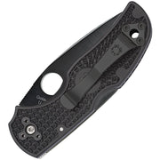 Spyderco Native 5 Blk Serrated (3" Satin) - Image 2