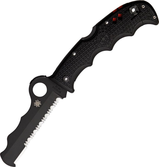 Spyderco Assist Lockback Black (Black) (3.75" Satin) [C79PSBBK]