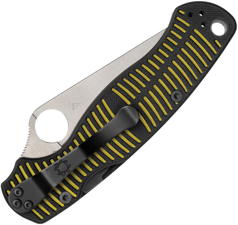 Spyderco Para Military 2 Compression (Black) (3.5" Satin) [C81GBKYLMCP2] - Image 2
