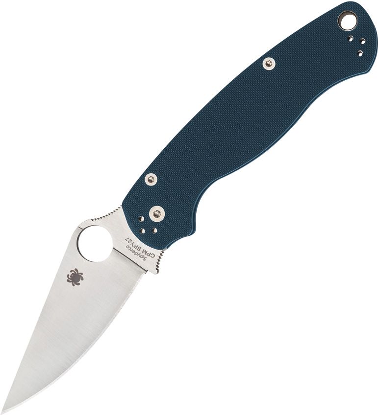 Spyderco Para Military 2 Compression (Blue) (3.5" Satin) [C81GPCBL2]