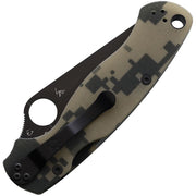 Spyderco Para Military 2 Comp Lock (Black) (3.5" Satin) [C81GPCMOBK2] - Image 2
