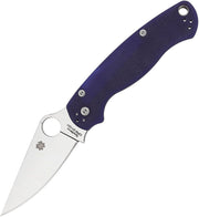 Spyderco Para Military 2 Comp Lock Blue (3.5" Satin)