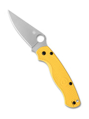 Spyderco Para Military 2 Lightweight Salt Yellow FRN MagnaCut Folding Knife [C81PYL2] - product view 3