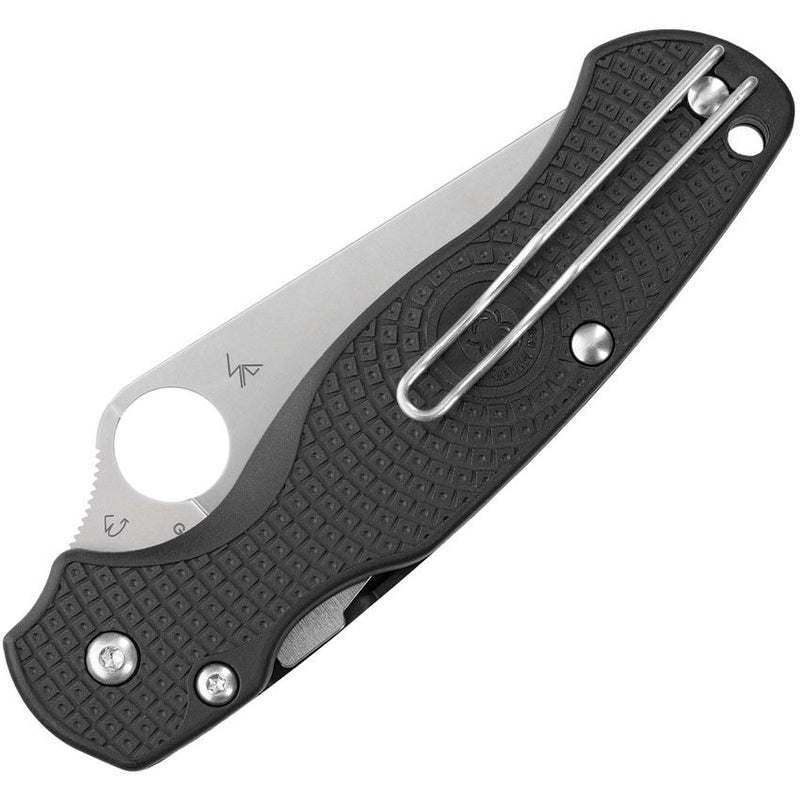 Spyderco Para Military 2 Compres Lock (Black) (3.5" Satin) [C81SBK2] - Image 2