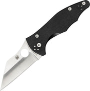 Spyderco Yojimbo 2 Compression Lock (Black) (3.38" Satin) [C85GP2]