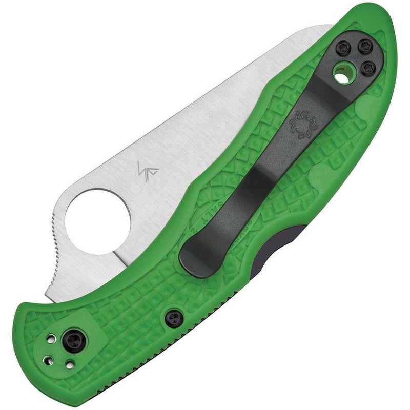 Spyderco Salt 2 Lockback (Green) (3" Satin) [C88FPGR2] - Image 2