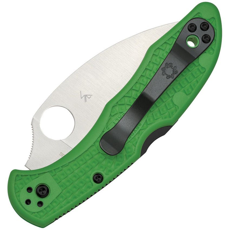 Spyderco Salt 2 Lockback (Green) (3" Satin) [C88FSWCGR2] - Image 2