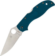 Spyderco Stretch 2 Lockback Blue (Blue) (3.5" Satin) [C90FP2K390]