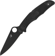 Spyderco Pacific Salt 2 Lockback Black (Black) (3.75" Black) [C91PBBK2]