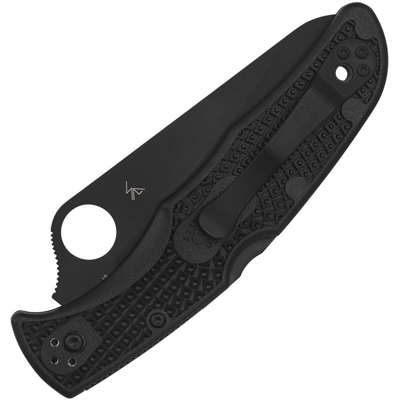 Spyderco Pacific Salt 2 Lockback Black (Black) (3.75" Black) [C91PBBK2] - Image 2
