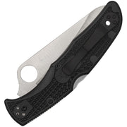 Spyderco Pacific Salt 2 Lockback Black (Black) (3.75" Satin) [C91PBK2] - Image 2