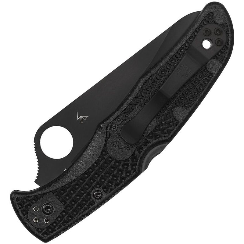 Spyderco Pacific Salt 2 Lockback Black (Black) (3.75" Black) [C91SBBK2] - Image 2