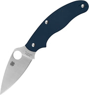 Spyderco UK Penknife Cobalt Blue (Blue) (3" Satin) [C94GPCBL]