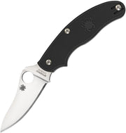 Spyderco UK Pen Knife Black (Black) (3" Satin) [C94PBK3]