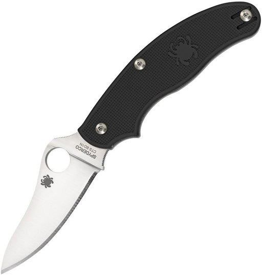 Spyderco UK Pen Knife Black (Black) (3" Satin) [C94PBK3]
