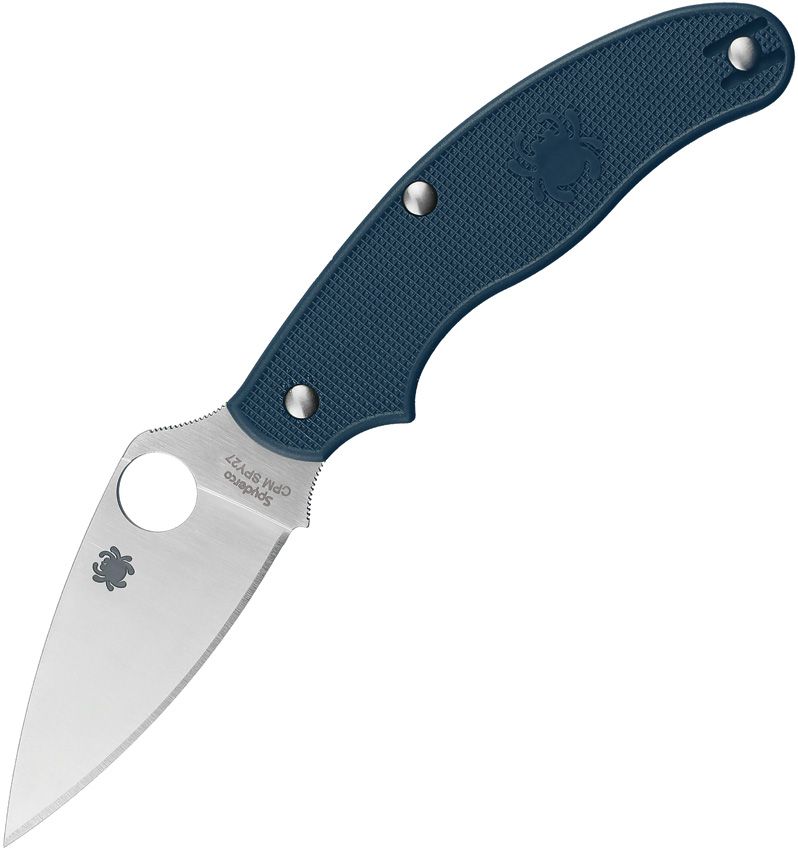 Spyderco UK Penknife SlipIt Cobalt (Blue) (3" Satin) [C94PCBL]