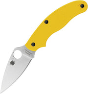 Spyderco Penknife Slipit Yellow (Yellow) (3" Satin) [C94PYL]