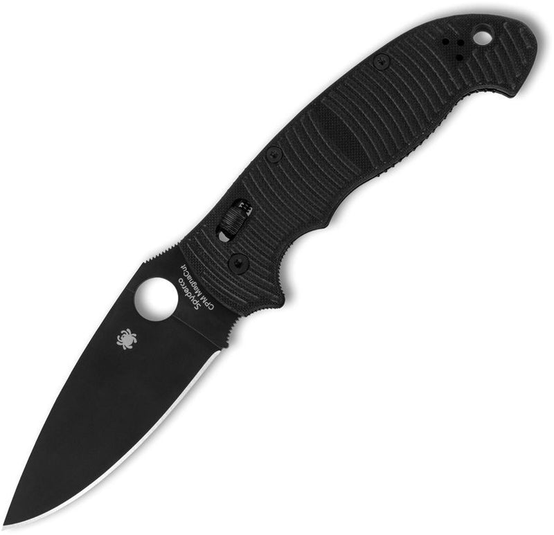 Spyderco Manix 2 XL Ball Bearing Lock (Black) (3.88" Black) [C95GMCBKP2]