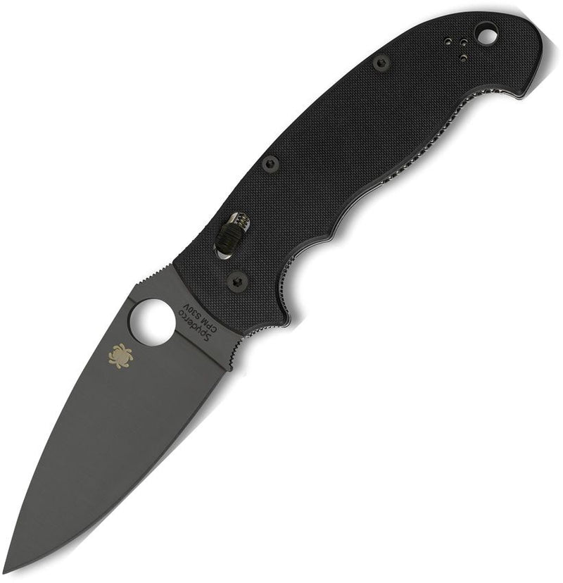 Spyderco Manix2 XL (Black) (3.75" Black) [C95GPBBK2]