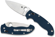 Spyderco Manix 2 XL Ball Bearing Lock (Blue) (3.88" Satin) [C95GPCBL2] - Image 3