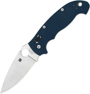 Spyderco Manix 2 XL Ball Bearing Lock (Blue) (3.88" Satin) [C95GPCBL2]