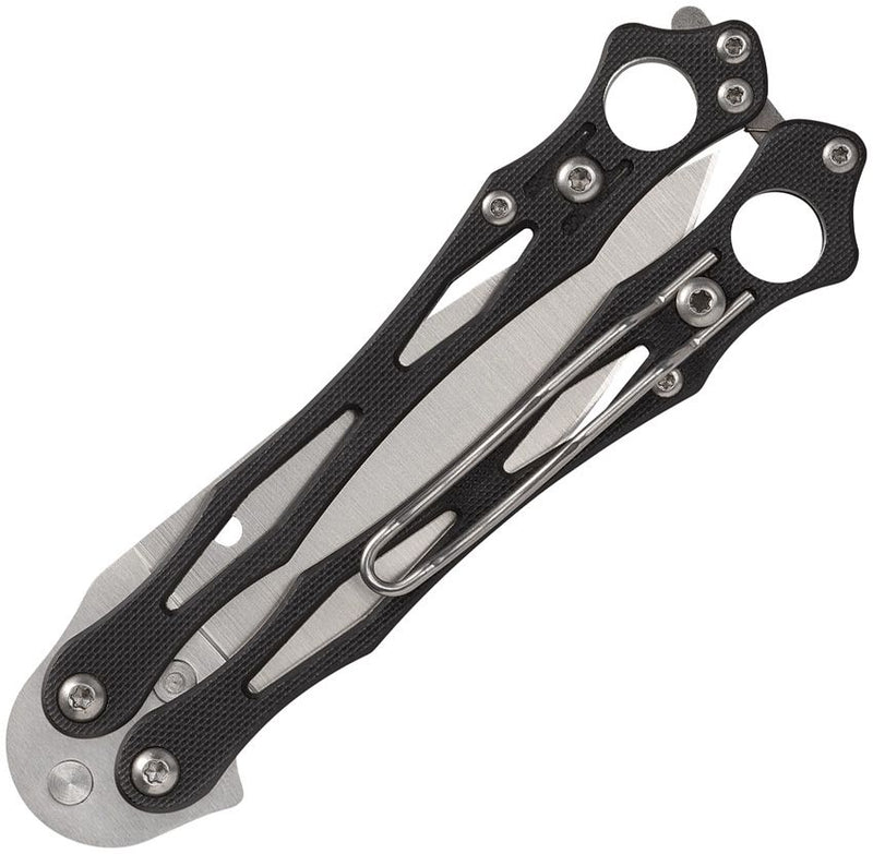 Spyderco SmallFly 2 Balisong (3.38" Satin) - Image 2