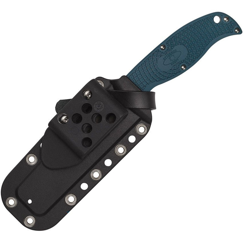 Spyderco Enuff 2 Fixed Blade Blue K390 [FB31SBL2K390]