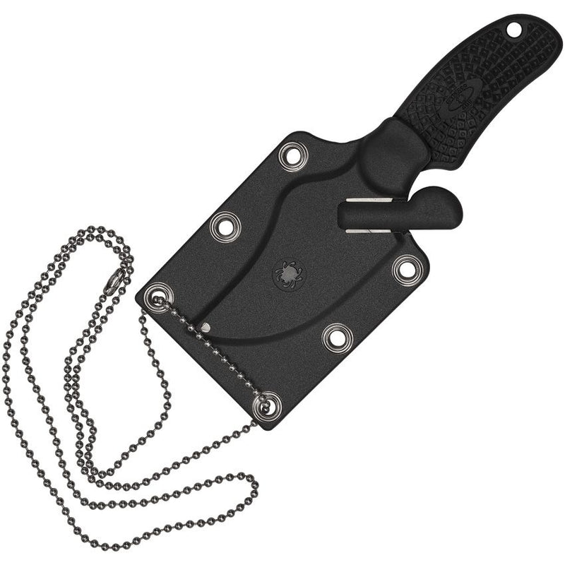 Spyderco ARK-Always Ready Knife (Black) (2.5" Satin) [CFB35PBK] - Image 2