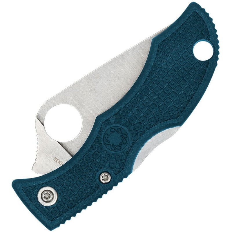 Spyderco Ladybug Blue (2" Satin) - Image 2