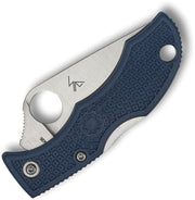 Spyderco Ladybug 3 Lwt CPM SPY27 (Blue) (1.9" Satin) [LPCBL3] - Image 2